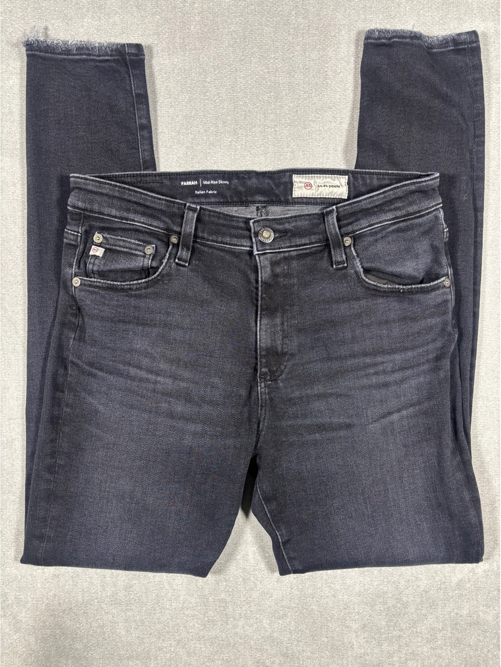 AG Adriano Goldschmied Farrah Mid-Rise Skinny Jeans Size 31